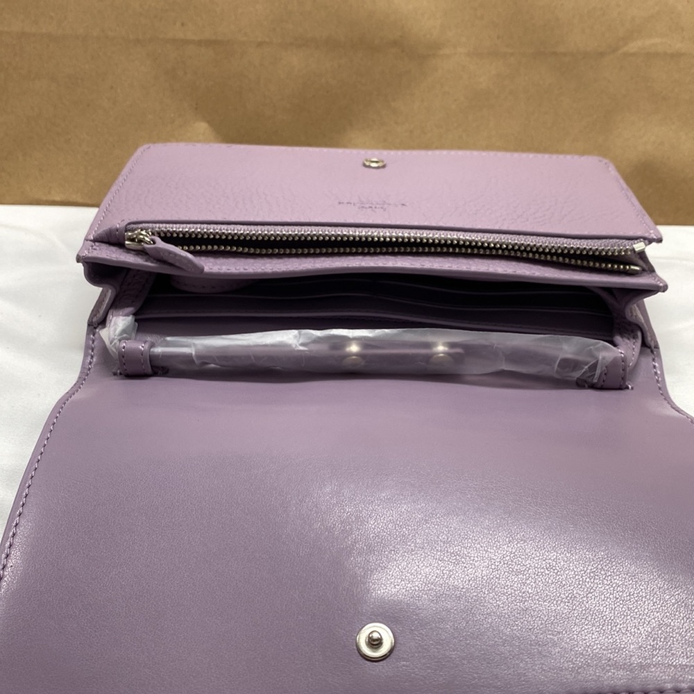 Coach Purse HAYDEN Foldover Crossbody BAG Lilac Purple Tattoo - Picture 8 of 9